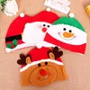 Christmas Decorations Year Red Santa Hat Winter Warm Children Cartoon Soft Cute Party