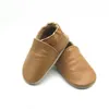 Första Walkers Baby Shoes Cow Leather Bebe Booties Soft Sules Non-Slip Footwear For Spädbarn Småbarn First Walkers Boys and Girls Slippers 230114