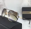 Mid night Special Sunglasses for Men gold grey shades Sonnenbrille Mens sunglasses Gafas de sol New with box 269P