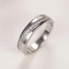 Trouwringen Huitan Lady's Ring met sprankelend kubieke zirconia modeontwerpbetrokkenheidsvoorstel voor vrouwen feest luxe sieraden