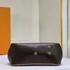 Luis vuittons lvse lvity borse per la spesa da fiore donna vecchia sponnetti viton a capacità grande borsa porta classico stampa classica borsetto hardware metallico chiusura gancio