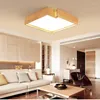 Plafondlampen creatieve houten slaapkamerlamp Japanse tatami boog Nordic -stijl LED Master LU824424