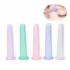 Masseur pour les yeux 5 couleurs Mini Sile Mas Cup Facial Masr Soins du visage Traitement Taille 15Mmx50Mm Drop Delivery Santé Beauté Dhot9