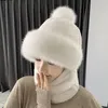 Beretti Adorabile Cappello Beanie Fuzzy Mantieni il berretto da calore inverno per donne inverno a colori solidi caldi