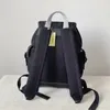 Nowy plecak Black Canvas Bag w górę plecakowy