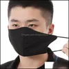 Máscaras de diseñador Máscara de boca limpia a prueba de polvo Adt Mascherines respirables de protección facial Hombres Mujeres Respirador Diseño 2 5As H1 Drop Deliv Otjxn