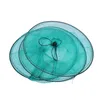 Accessoires de pêche 1 pièces filet à appâts pliant rond cadre en métal Nylon crabe poisson homard anguille vivant