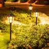 Solar Outdoor Huishouden Waterdichte tuin Villa Lawn Vloer Lamp Landschap Decoratie LED Courtyard Street