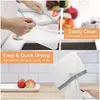 Food Storage Organization Sets Reusable Bags Leakproof Containers Stand Up Zip Shut Bag Cup Resealable Lunch For Meat Fruit Veggie Dhjyq