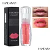 Глосс губ Handanyan Maximizer 3D объем увлажненные 6 -корлоры для выбора с подарочной доставкой Health Beauty Makeup Lips Dhzgg