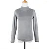 Camisolas femininas Pullover feminino Pullover europeu Autumn Americano quente Alto de pesco