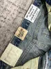 2023 Spring Mens w trudnej sytuacji Zerwane chude niebieskie dżinsy ~ Rozmiar 29-40 dżinsów ~ Slim Motorcycle Moto Biker Causal Denim Spodnie Hip Hop Dżinsy