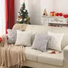 Poduszka 2pcs świąteczny haft nordycki wystrój domu kanapa okładka szczotkowane poduszki dekoracyjne
