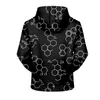 Men's Hoodies 2023 Science Formula 3D Hoodie Boys Girls Casual Sweatshirt Clothing Fall Physics Pattern Pullover Sportswear