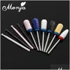 Attrezzatura per nail art all'ingrosso 10 dimensioni punta da trapano in ceramica elettrica Hine punte cuspidale testa Sha lucidatura rettifica pelle morta cuticola Rem Dho1R