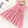 Girl Dresses Summer Dress Polka Dot Big Ruffles Lace Princess For Kids Children Clothes