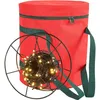 Opbergtassen kerstlichtlampcarrier lichten containerforbulb bewegende lampen met doek organizer vakantiekaartje draagtasje