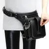 Taillezakken Vintage Steampunk Bag Stoom Punk Retro Rock Gothic Goth schouderpakketten Victoriaanse stijl Women Men Leg Pu