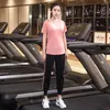 Ensembles actifs 100 kg peuvent porter des femmes ensemble de yoga survêtement lâche élastique sweat pantalon course survêtement fitness gym entraînement vêtements de sport décontractés