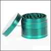 Accessori Smerigliatrici per erbe in metallo Pietra affilata Smerigliatrice a quattro strati Lega di zinco 40 mm 50 mm 55 mm 6 m 75 mm Diametro Abrasore Fumatore 20 5Sh Dr Otabd