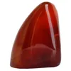 Smyckespåsar 1st Natural Carnelian Rough Stone Polished ädelstenprov för skrivbordsorament Rumdekor Slumpmässig storlek