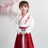 Stage Wear Children Ancient Costume Hanfu Boys Girls Traditional Chinese Folk Dance Clothes Retro Embroidery Dress Performance