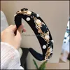 Headbands Pearl Women Hair Sticks Hairband Rhinestone Girls Headband Headwear Accessories Head Band For Fashion Drop Delivery Jewelry Dhvzx