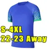 3XL 4XL 2022 2023 Бразилия футбольные майки MARCELO PELE PAQUETA NERES COUTINHO FIRMINO JESUS VINI JR 22 23 Brasil Футбольная рубашка женские болельщики версия игрока дома в гостях