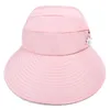 Chapéus de aba larga feminino chapéu para o verão de praia de praia de praia ladras e bonés