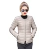 Femmes Trench Coats 2023 Mode Ultraléger Parka Veste D'hiver Femmes Style Unique Vestes Court Chaud Mince Manteau