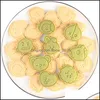 Andra Bakeware 8 PCS/Set Cartoon Animal Biscuit Mod Pressoble Plastic Diy Cookie Cutter Kitchen Accessories Decorating Tools Drop de DHVND