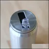 Tumblers 12Oz Stainless Steel Cola Cans Mug Soda Can Coffee Cups Drink Double Vacuum Insated Water Cup Coke Jar Pab11909 Drop Delive Otciq