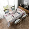 Capas de cadeira Plum Blossom Magpie Cover Spandex Elastic para Wedding El Kitchen Dinning DecorChair