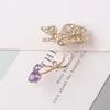 Backs Earrings Earring For Woman Trend Zircon Pearl Flower Ladies Ear Clip Simple Fashion Wearing Hip-hop All-match Jewelry Gift