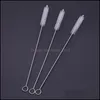 Drinking Straws Stainless Steel St Bent And Straight Sts Metal Party Wedding Bar Tools Drop Delivery Home Garden Kitchen Dining Barwa Dh7Ir