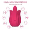 Sexspielzeug Massagegerät 10 Modus Mini Rose Vibrator Zunge lecken Erotik für Frauen Vibration Klitoris Stimulator G-Punkt Produkt