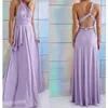 Lässige Kleider Sexy Frauen Boho Maxi Club Kleid Blau Bandage Lange Party Multiway Brautjungfern Cabrio Infinity Robe Longue Femme