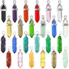 Pendants Yuncai Shape Gemstone Pendant Hexagonal Chakra Crystal Pointed Quartz Pendantsblue Sodalite Drop Delivery Amlg6