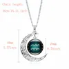 Chains 12 Glass Jewelry Gemstone Ball Crystal Divination Ornament Chain Time Fashion Necklaces & Pendants
