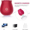 Adult massager Clit Suction Rose Vibrator 7 Speed Female Clitoris Vacuum Vibrating Nipple Blowjob Stimulation Powerful Sex Toys for Women