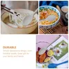 Dinnerware Sets Spoons Spoon Mixing Silicone Cooking Fruit Serving Rubber Paddle Rice Stirring Teaspoon Baking Utensils Scoop Tablespoon