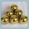 Christmas Decorations 6Pcs 4Cm/6Cm Tree Decoration Ball Ornaments Festival Holiday Party Decor 2022 Years Eve Ornament Drop Delivery Dhdsl