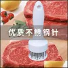 Other Kitchen Dining Bar Domestic Kitchen Tools Foreign Trade Round Steak Looser Stainless Steel Quick Needle Hammer Tenderizer D Dhcvf