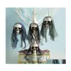 Andere feestelijke feestbenodigdheden Halloween Prop Foam Skl Decor Ghoast Head Hangende ornament enge decoraties voor Bar House Stage Set Dh9zn