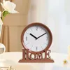 Table Clocks Desk Clock Silent For El Decors Bathroom Kitchen Island Farmhouse