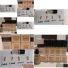 Foundation Boss Face Make -up geboren op deze manier 30 ml vloeibare concealer Luminous Oil Undetectable Medium to Fl Erage Foundations 4 Drop D3914689