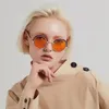 Gafas de sol Mujeres Fashion Round Diseñador Eyewear Uv400 Ladies Receta de lentes solares de sol