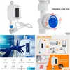 Bidet Faucets 3500W Electric Water Heater Tankless Kitchen Faucet Tap Mini Instant Shower Heating Constant Temperature Lcd Display T Dhev7