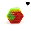 Storage Boxes Bins 26Ml Honeybee Wax Container Hexagon Hive Strange Box Sile Portable Cosmetic 3 5Xz Uu Drop Delivery Home Garden Dhoaf