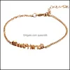 Catena di link semplice bracciale firend buon amico lettera gioielli drop drop braccialet dh6kq